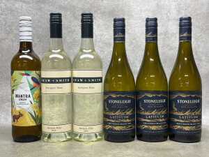 Mixed Sauvignon blanc, six bottles