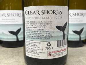 Clear Shores Sauvignon Blanc, 2025, six bottles - 3