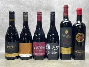 Mixed Shiraz, six bottles