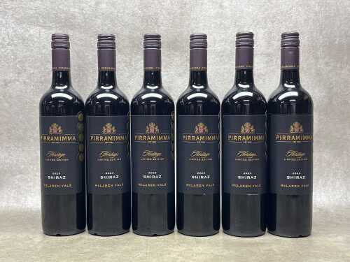Pirramimma Heritage, Shiraz, 2023, six bottles