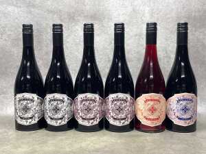 Mixed Berg Herring wine, six bottles