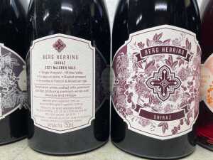 Mixed Berg Herring wine, six bottles - 3