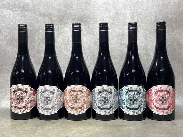 Mixed Berg Herring wine, six bottles