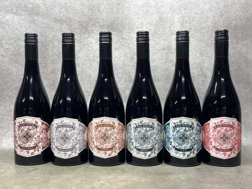 Mixed Berg Herring wine, six bottles