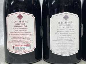 Mixed Berg Herring wine, six bottles - 2