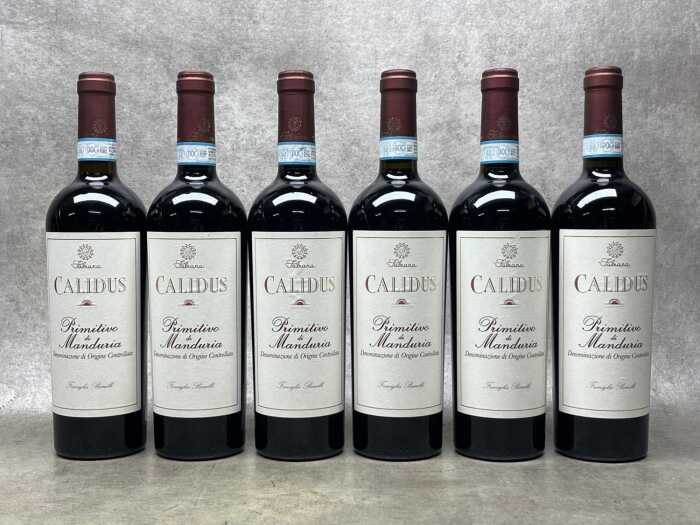 Fabiana Calidus Primitivo di Manduria, 2023, six bottles