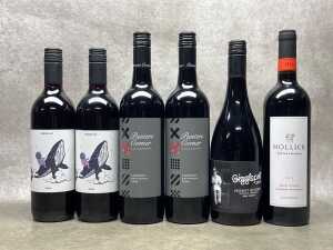Mixed Cabernet Sauvignon, six bottles