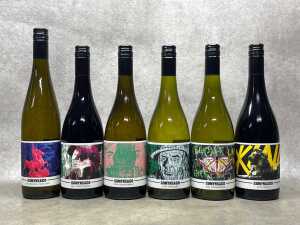 Mixed Comyns & Co wine, six bottles