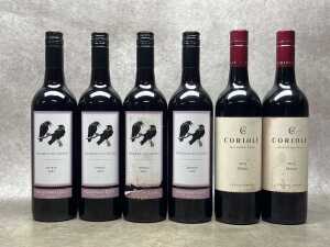 Mixed Shiraz, six bottles
