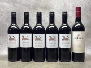 Mixed Shiraz, six bottles