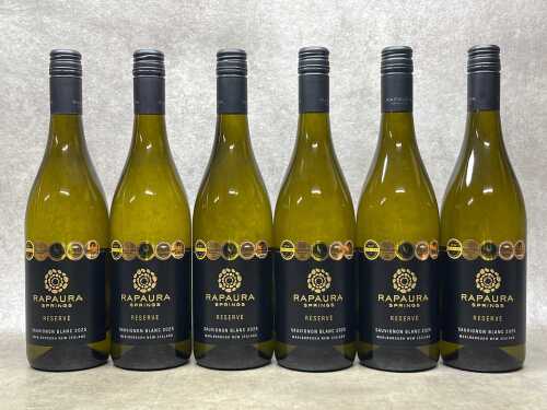 Rapaura Springs Reserve, Sauvignon Blanc, 2025, six bottles