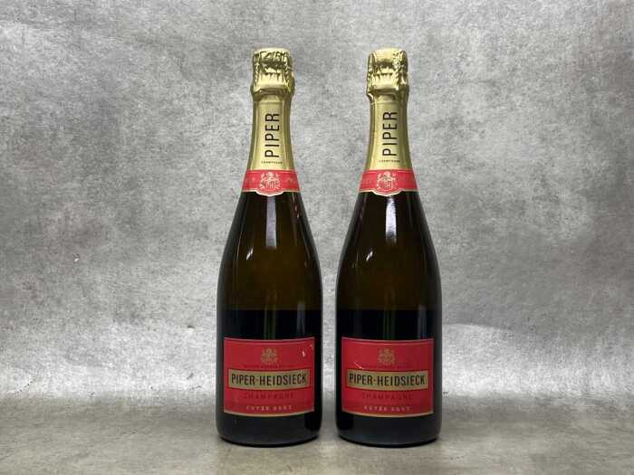 Piper-Heidsieck Champagne, Cuv&eacute;e Brut, two bottles