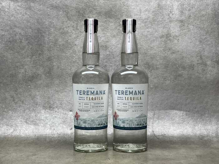 Teremana Blanco Tequila, two bottles