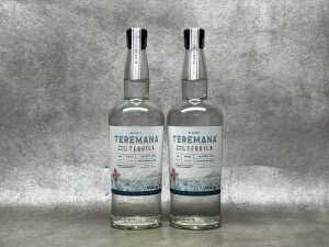 Teremana Blanco Tequila, two bottles