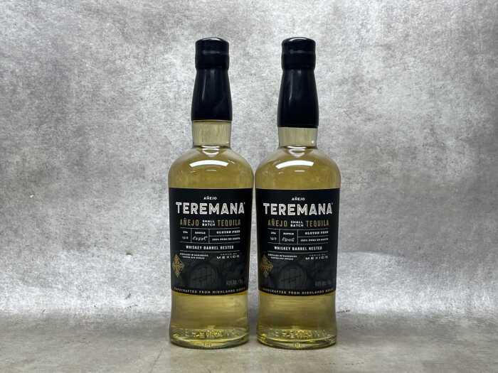 Teremana Anejo, tequila, two bottles