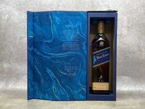 Johnnie Walker Blue Label, blended scotch whisky, one bottle