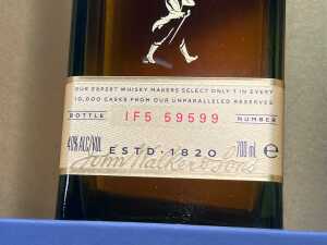 Johnnie Walker Blue Label, blended scotch whisky, one bottle - 3