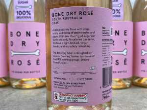 Bone Dry Ros&eacute;, 2025, six bottles - 3