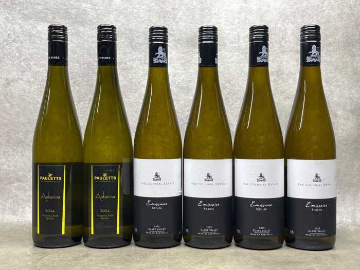 Mixed Riesling, six bottles