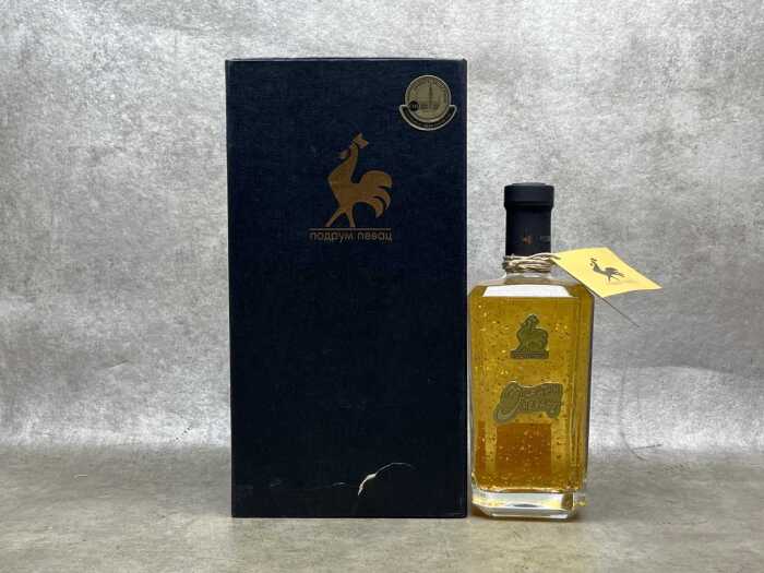 Zlatni Pevac Quince Brandy, one bottle