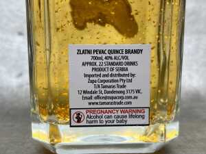 Zlatni Pevac Quince Brandy, one bottle - 3