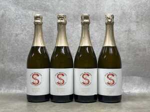 Grampians Estate Blanc de Blanc, sparkling wine, four bottles