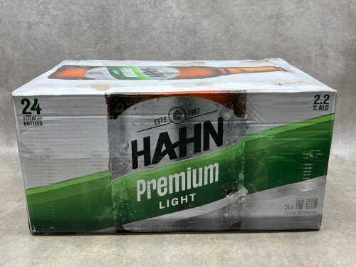 Hahn Premium Light, beers, 24 bottles