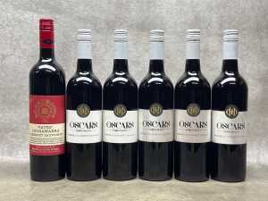 Mixed Cabernet Sauvignon, six bottles