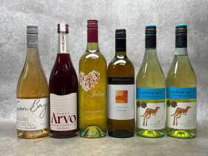 Mixed wine, six bottles