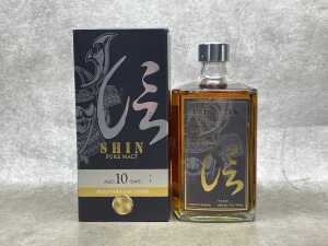 Shin Pure Malt, whisky, 10 years, one bottle