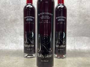 RubyBlue Blackcurrant, liqueur, 17%, three bottles - 2