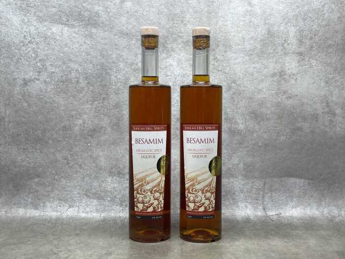 Sukkah Hill Spirits Besamim, liqueur, two bottles