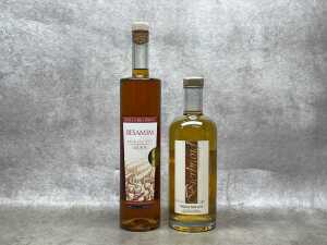 Liqueur, two bottles