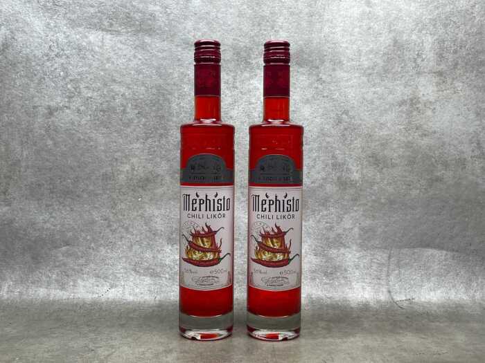 Mephisto Chili Lik&ouml;r, two bottles