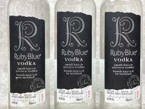 RubyBlue vodka, three bottles - 2