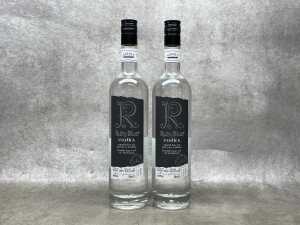 RubyBlue Vodka, two bottles