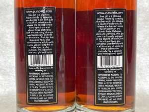 Pur Spirits Blackthorn, Sloe Gin, 2 bottles - 3