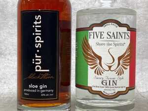 Gin, two bottles - 2
