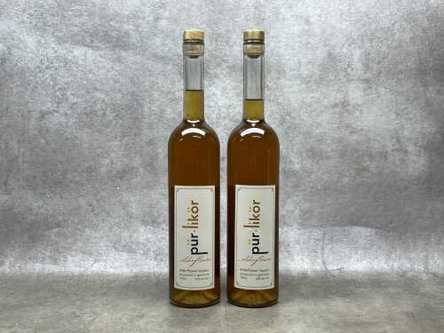 P&uuml;r Lik&ouml;r Elderflower, liqueur, two bottles