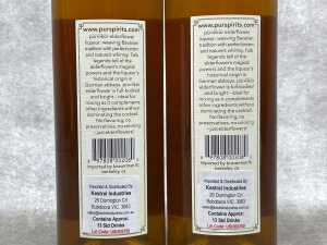 P&uuml;r Lik&ouml;r Elderflower, liqueur, two bottles - 3