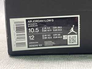 Air Jordan 1 Low Golf size US 10.5 Men's - 5