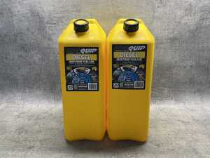 Two Proquip diesel pour cans