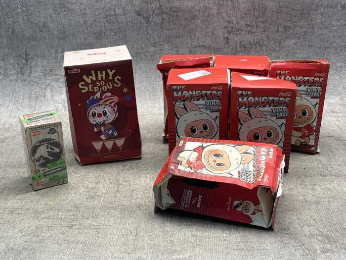 Group of Pop Mart products