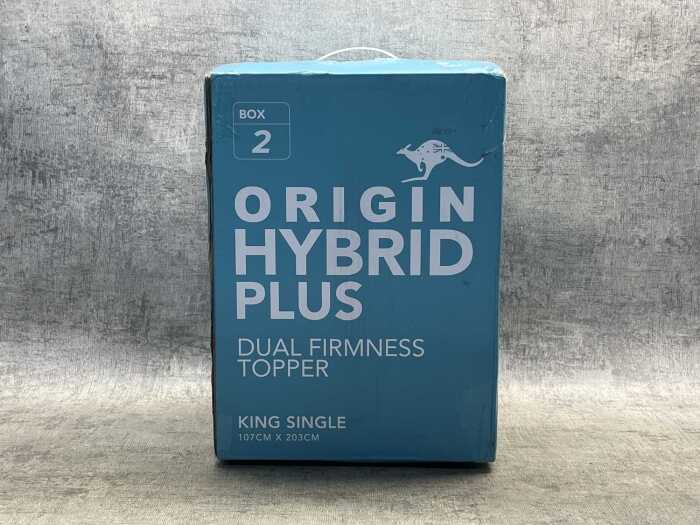 Origin Hybrid Plus mattress topper (KS)