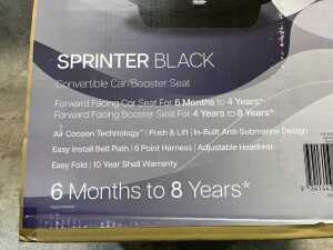 Infa Secure Sprinter booster seat. - 3