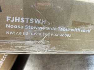 Two Temple & Webster Noosa storage side table - 3
