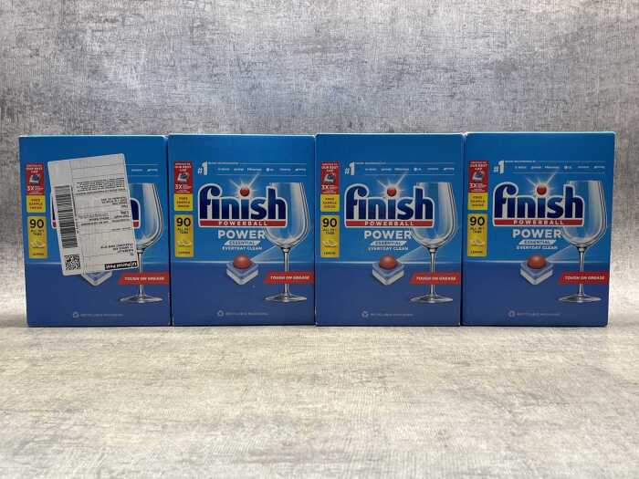 Four boxes Finish Powerball tablets