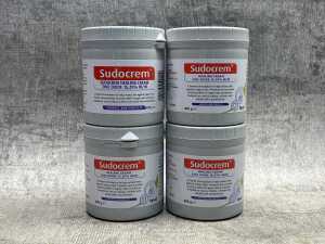 Four tubs of Sudocrem