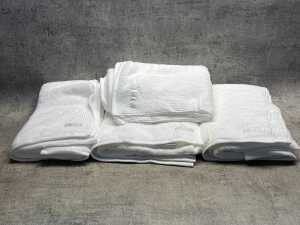 Four Sheridan towels
