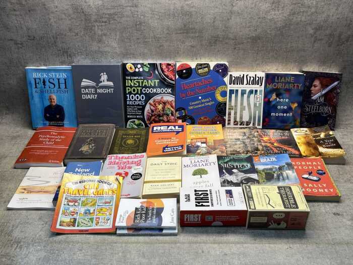 Group of books